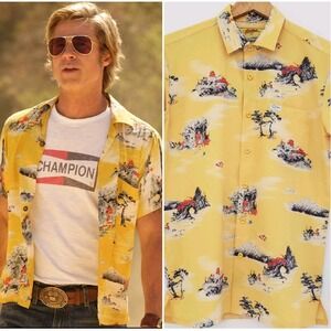 Retro Rifle Cliff Booth Remake XS Mens Shirt Once Upon A Time In Hollywood